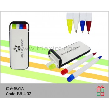 BB-4-02	四色筆組盒